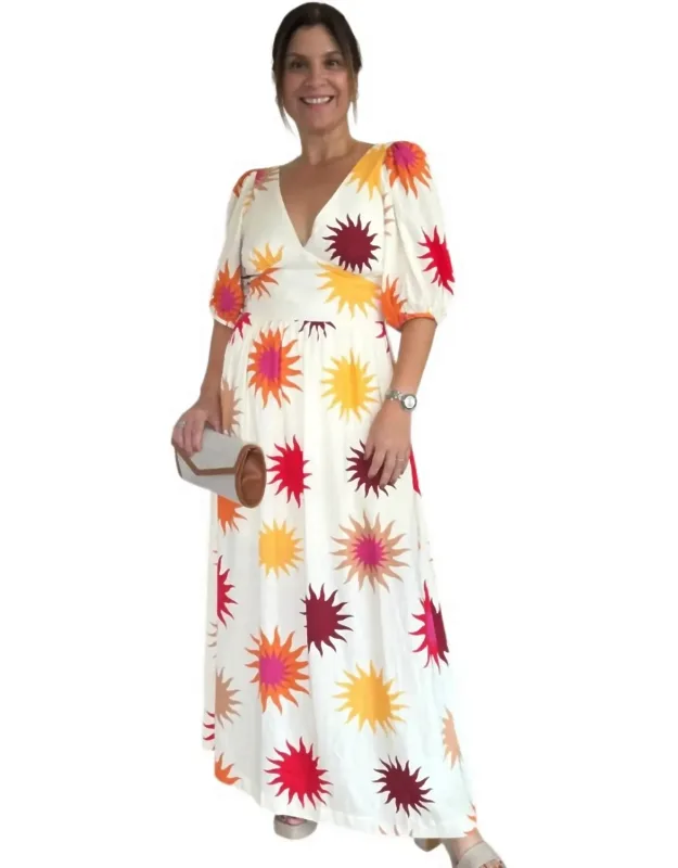 Sun Maxi Length Dress