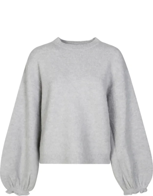 Knit Wide Sleeve Sweater