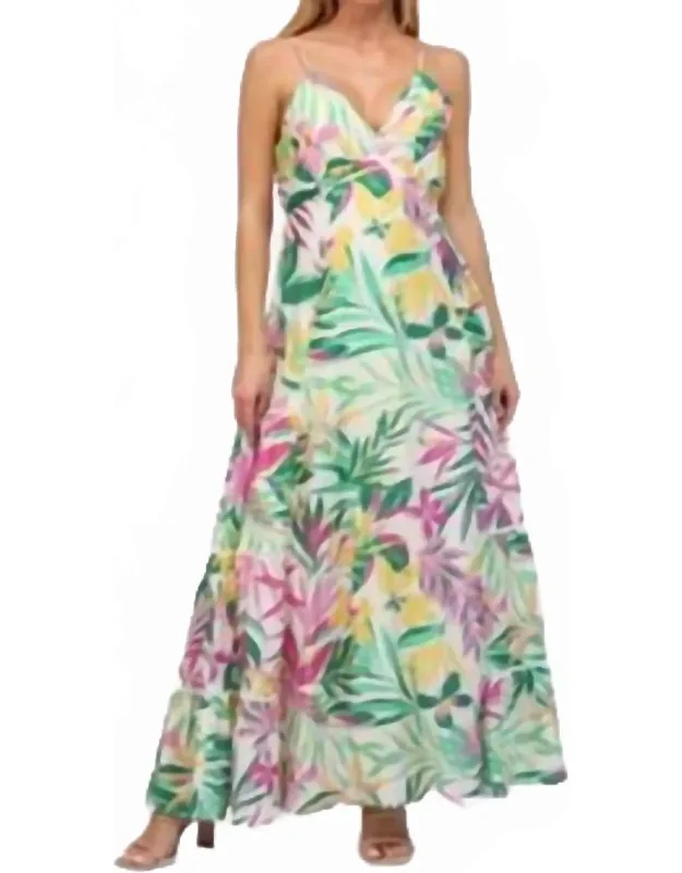 Floral Tie Back Dress