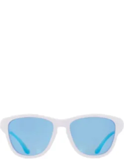 Polarized Blue Mirror Square Sunglasses