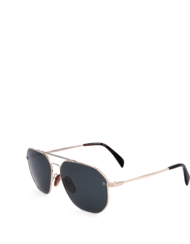 60mm Gold Sunglasses