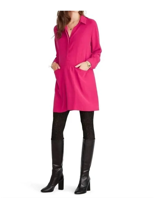 Shia Dress - Flattering Swing Style, Nursing-friendly