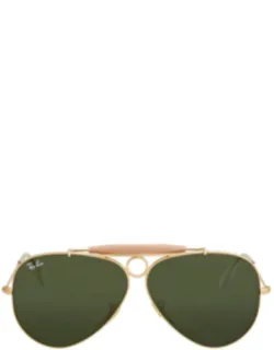 Shooter Green Classic G-15 Aviator Sunglasses