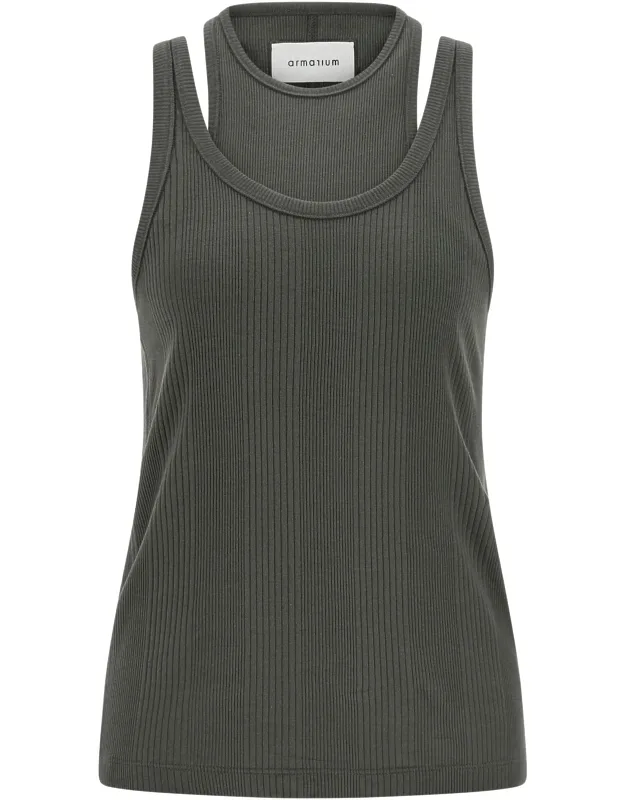 Cotton Sleeveless T-shirt