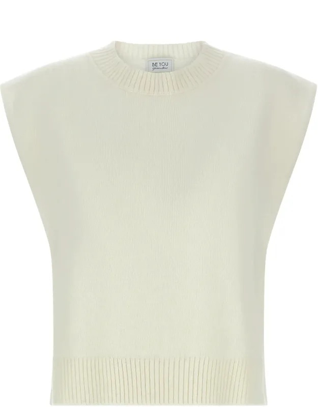 Cashmere Sleeveless Jacket