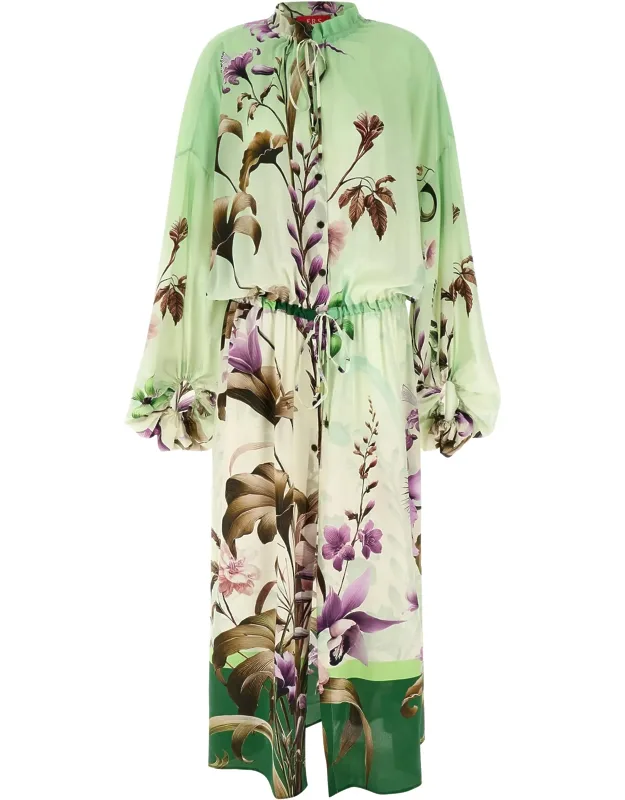 Silk Long Dress