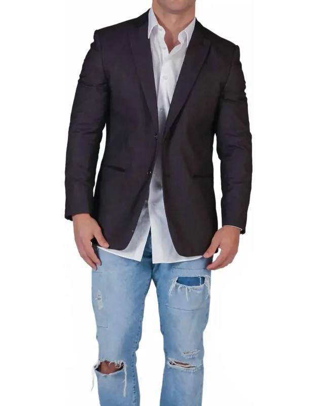 Notched Lapel Blazer
