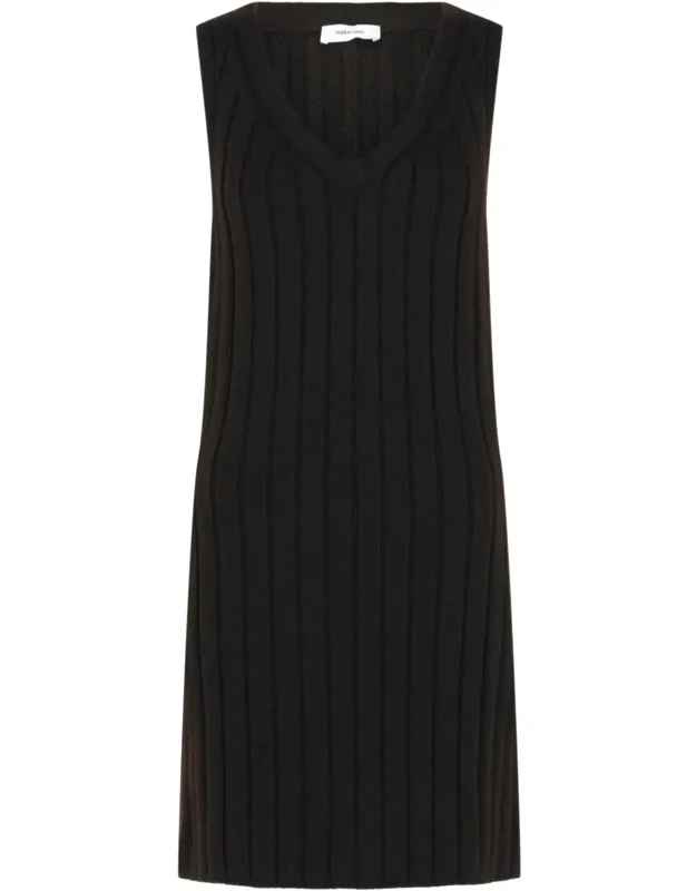 Ribbed Knit Dress