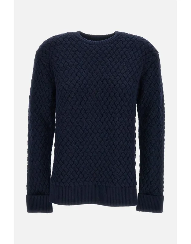 Cable-knit Wool Sweater