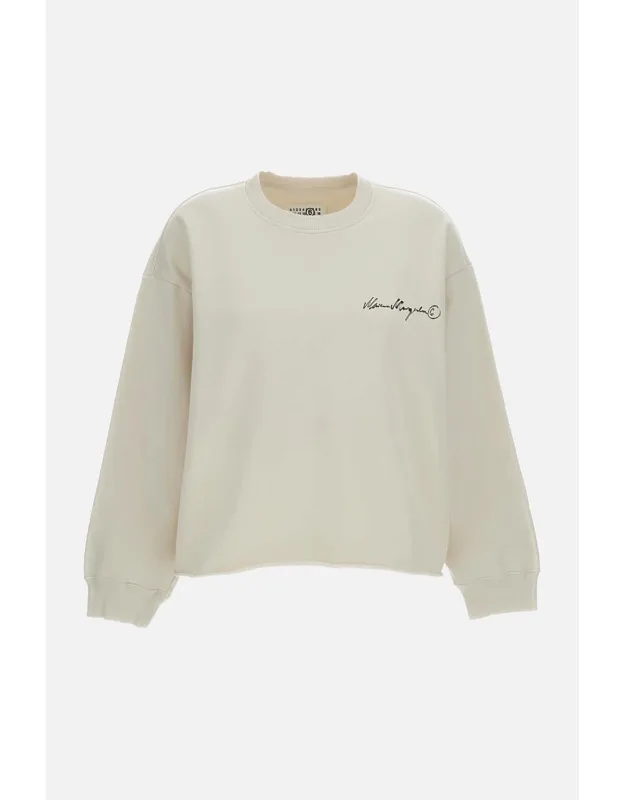 Crewneck Sweatshirt, Lightweight Cotton, Relaxed Fit