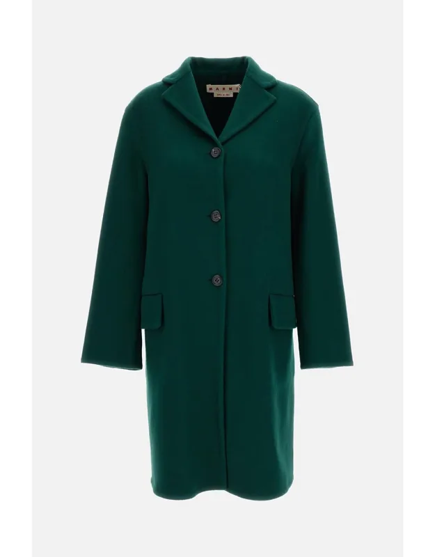 Wool And Cashmere Coat