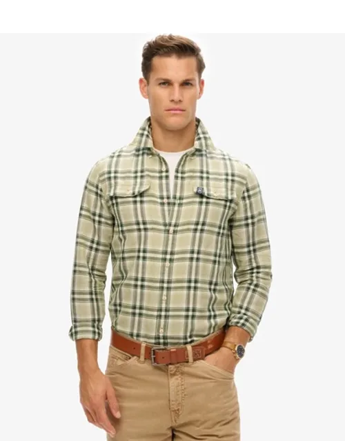Linen Check Shirt