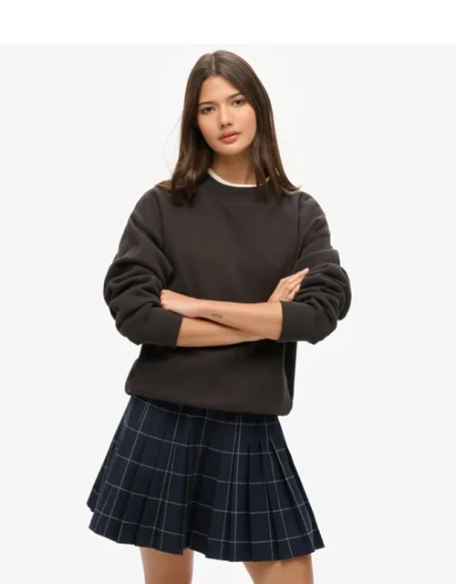 Vintage Pleated Mini Skirt
