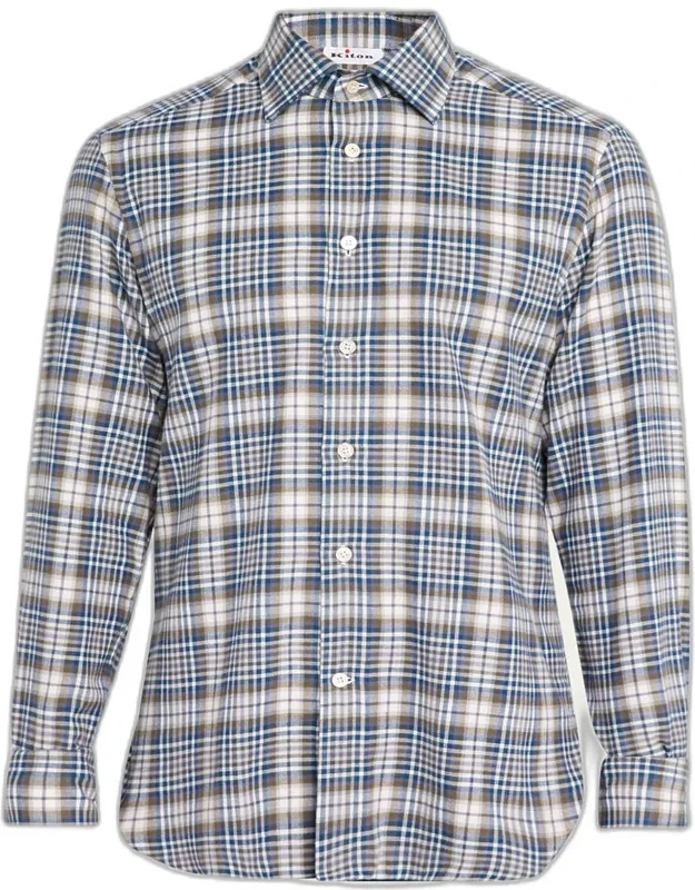 Cotton Plaid Classic Fit Button-down Shirt