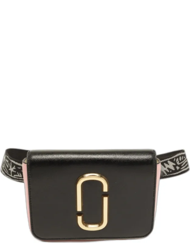 Hip Shot Multicolor Patent Leather Convertible Belt Bag