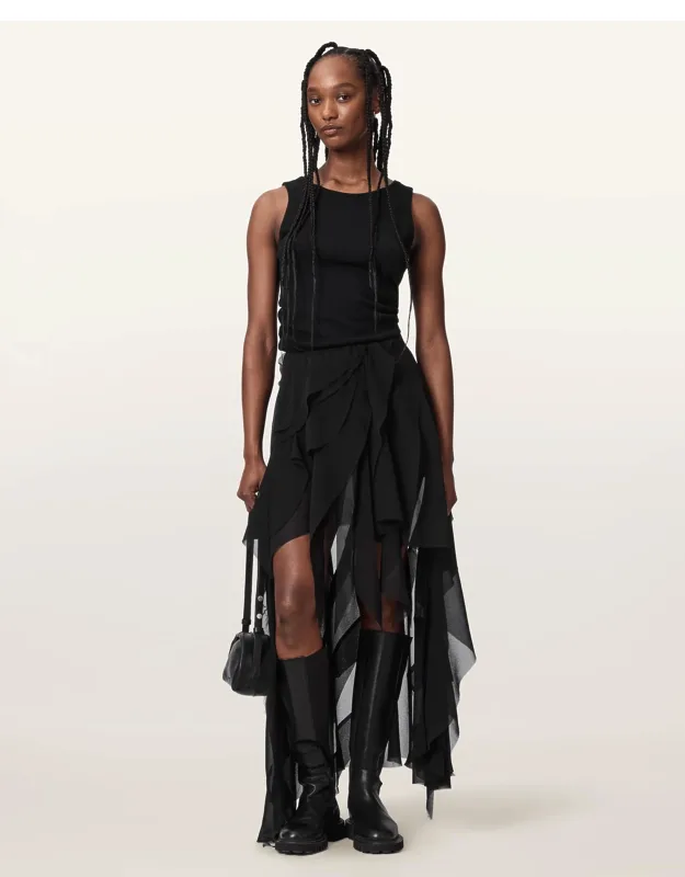 Melody Frill Maxi Skirt