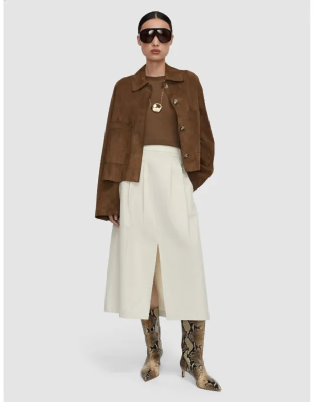 Kharis Cotton Twill Skirt