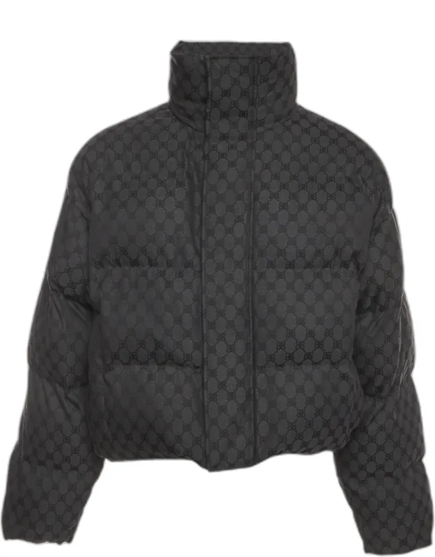 Monogram Jacquard Puffer Jacket