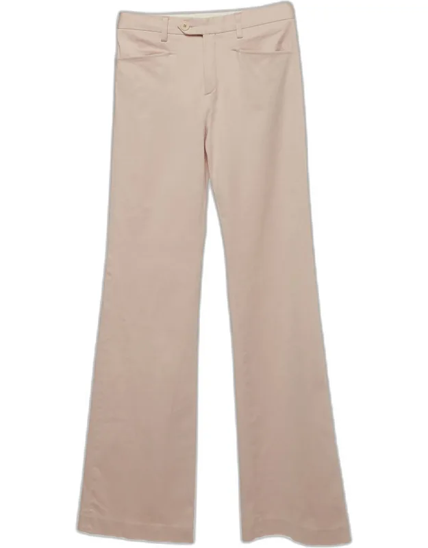 Stretch Cotton Straight Fit Pants