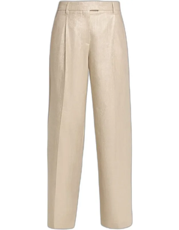 Pleated Trousers
