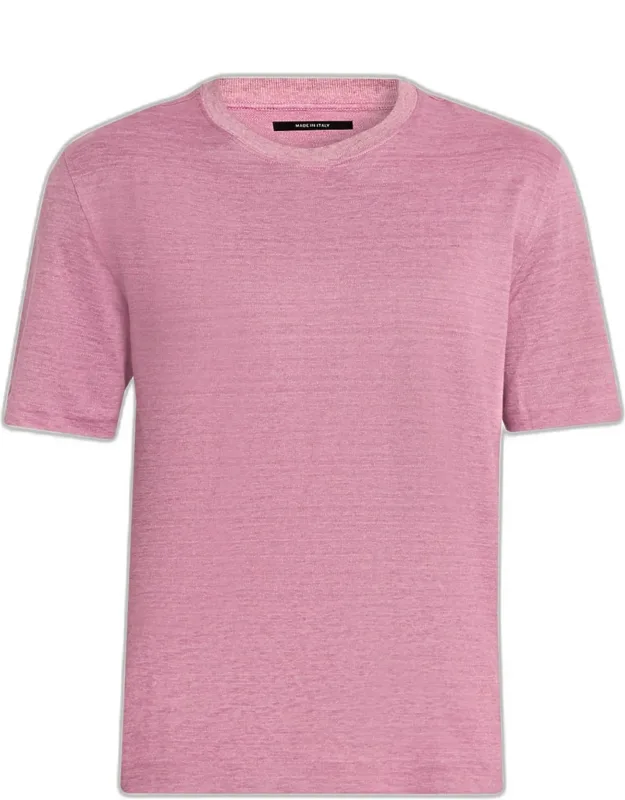 Linen Crewneck T-shirt