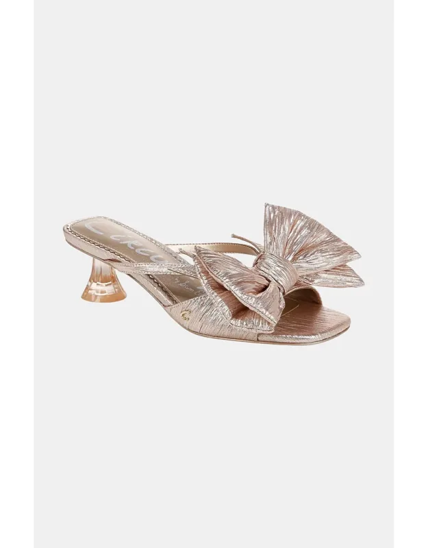 Natalina Kitten Heel Mules