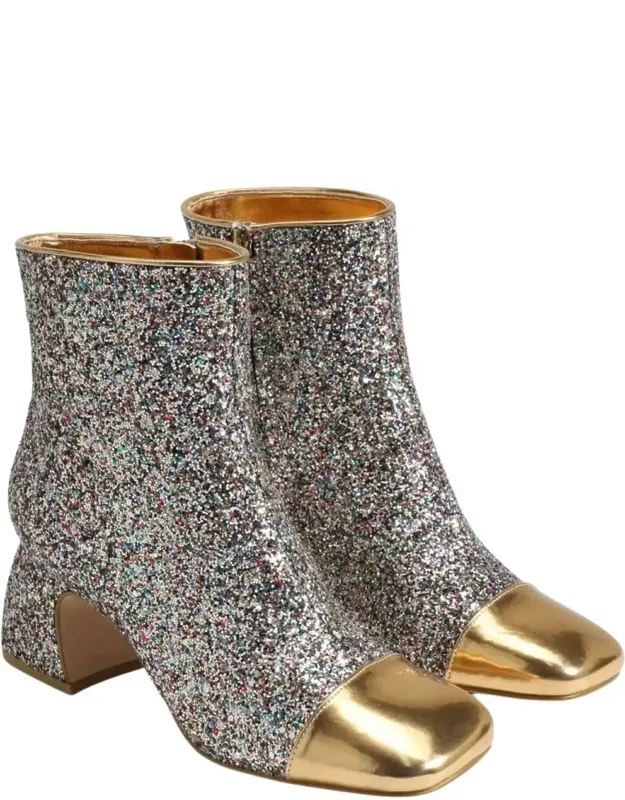 Osten Block Heel Booties