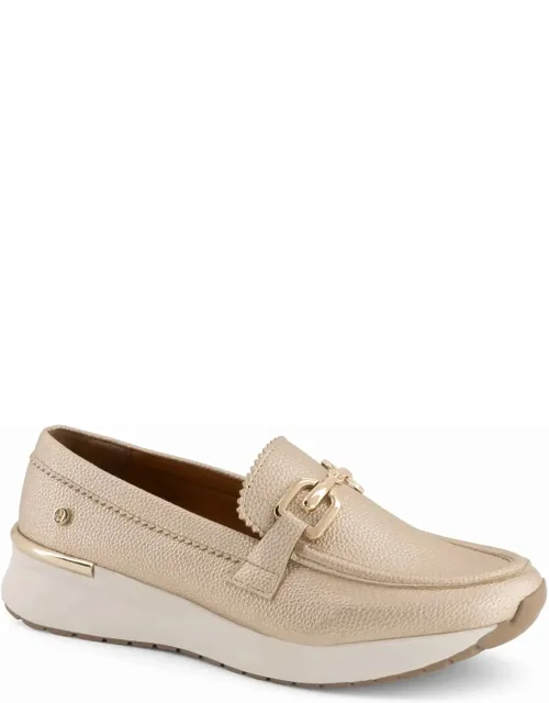 Buckle Wedge Loafers