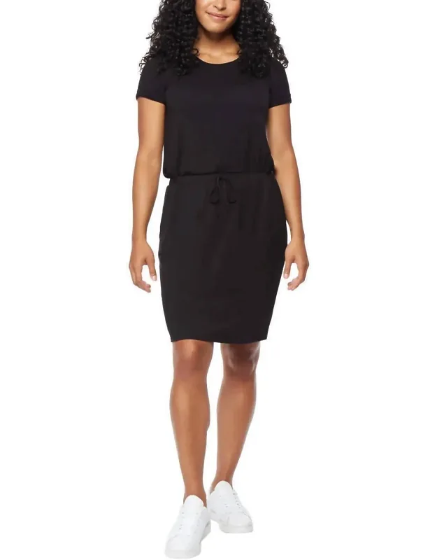 Soft Lux Crew Neck Dress