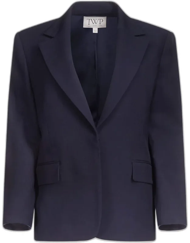Jillian Single-breasted Wool Blazer