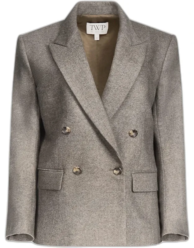 Herringbone Blazer