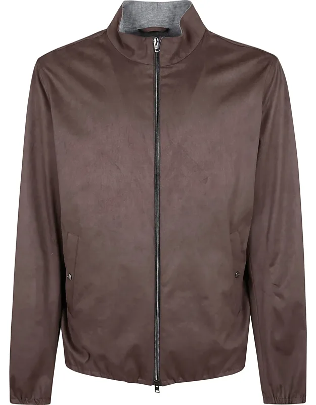Soft Suede Microfiber Jacket
