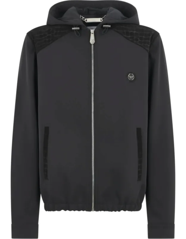 Nylon Jacket With Cocco Inserts