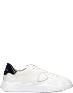 Temple Low Leather Trainers