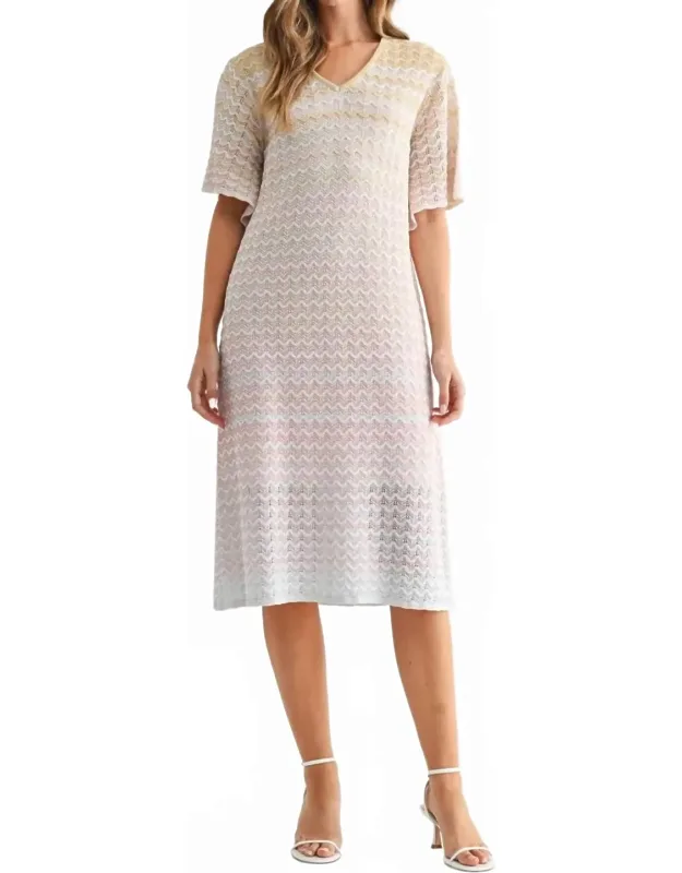 Lightweight Knit Midi Dress