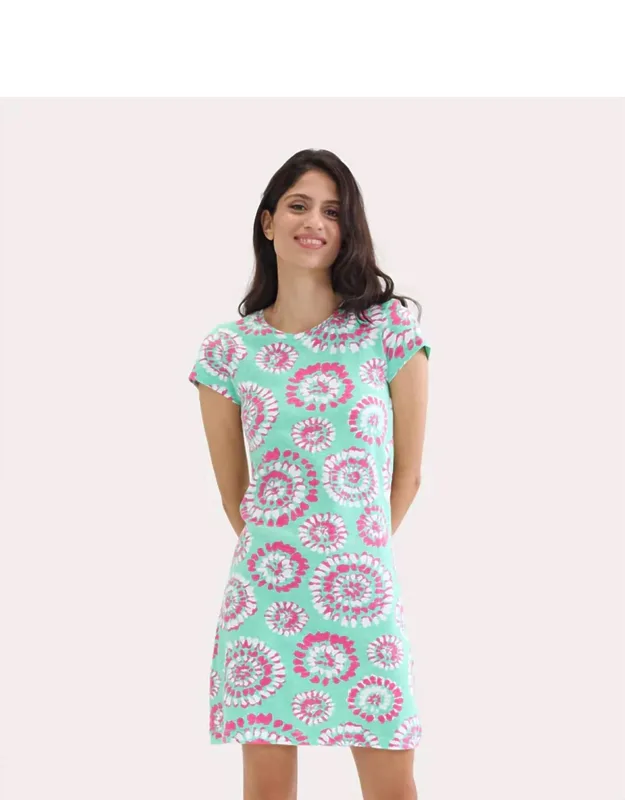 Crew Neck T-shirt Dress