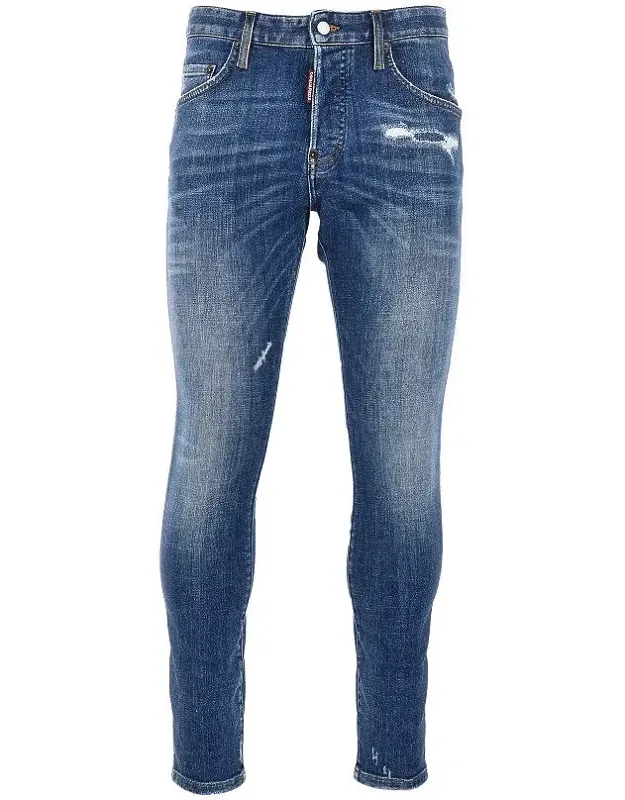 Stretch Denim Skater Jeans