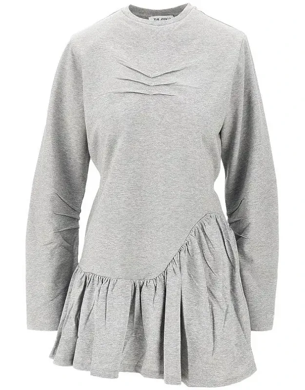 Mélange Jersey Mini Dress