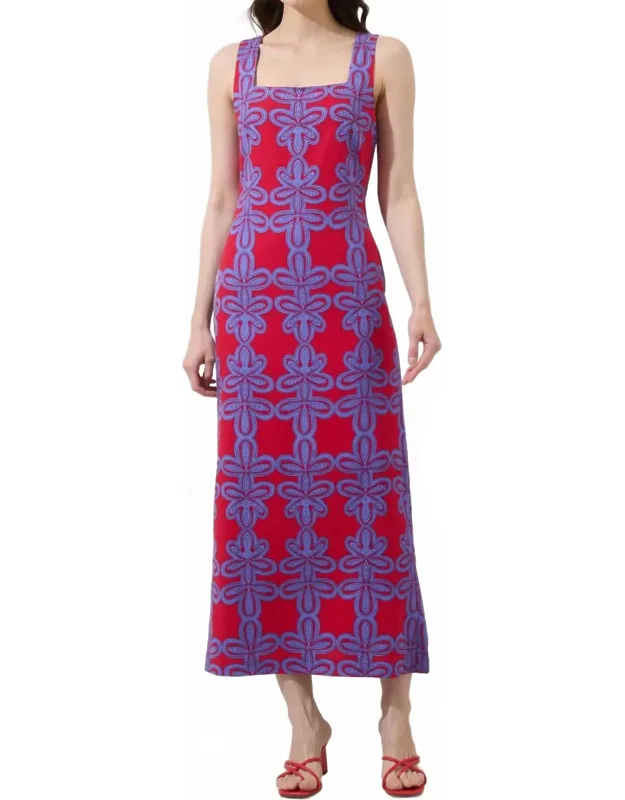 Rory Abstract Maxi Dress