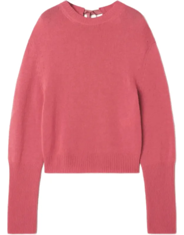 Knot Detail Cashmere Jumper