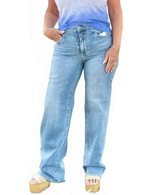 In My Heyday Wide Leg Jeans