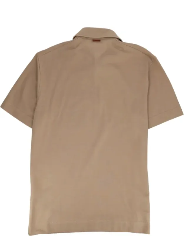 Classic Three-button Polo Shirt