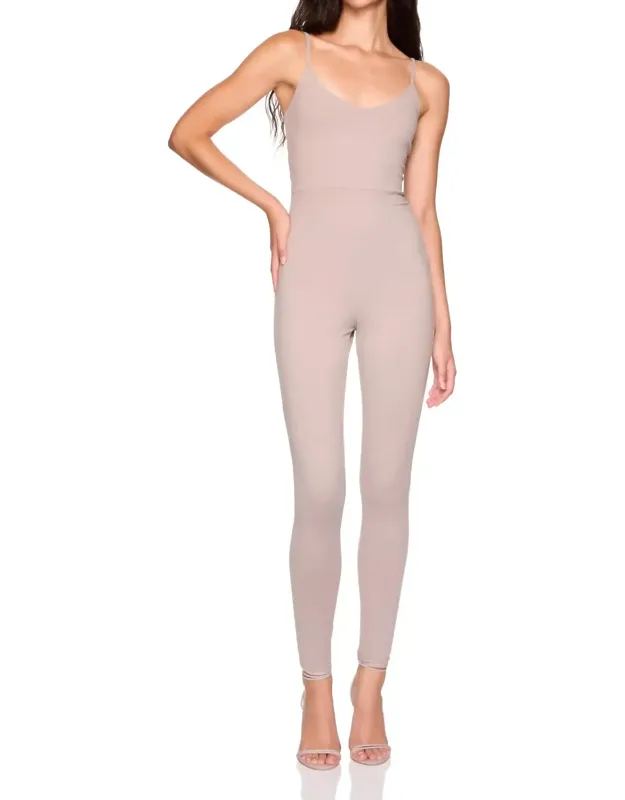 V String Jumpsuit