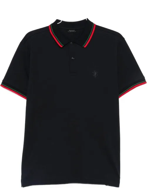 Web-stripe Polo Shirt