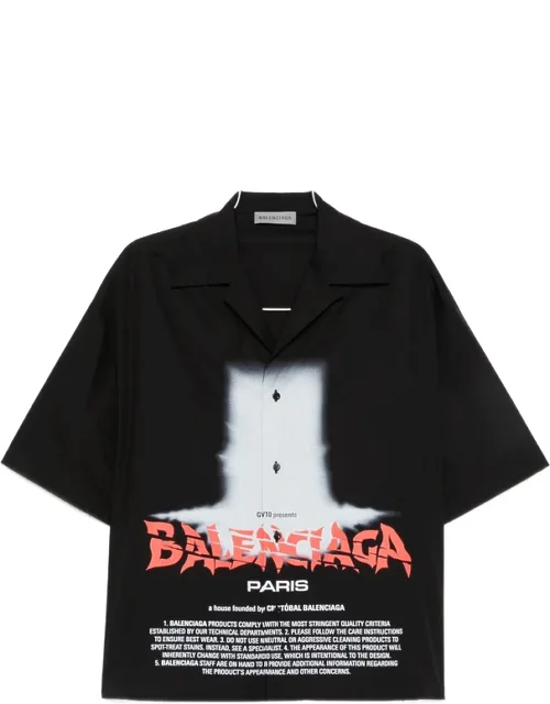 Logo-print Short-sleeve Shirt