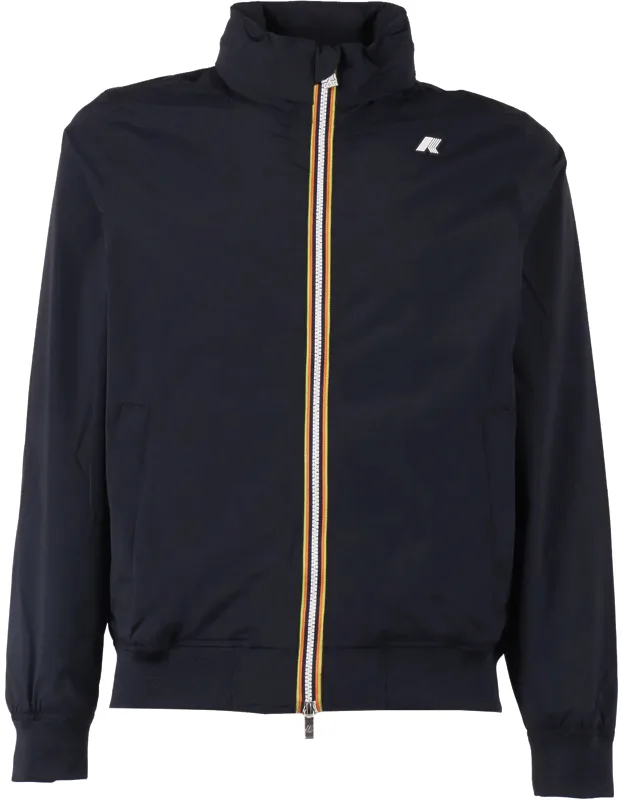 Stretch Nylon Jersey Casual Jacket