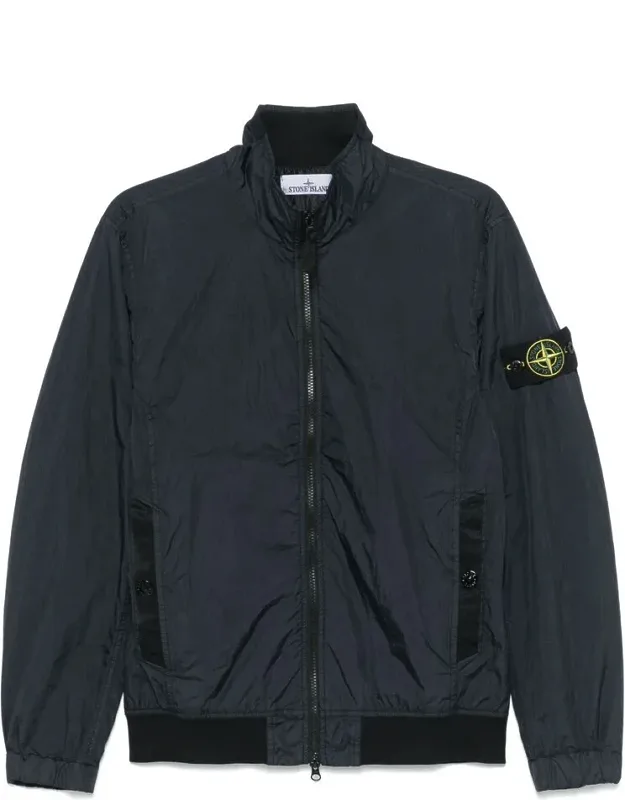 Compass-motif Bomber Jacket
