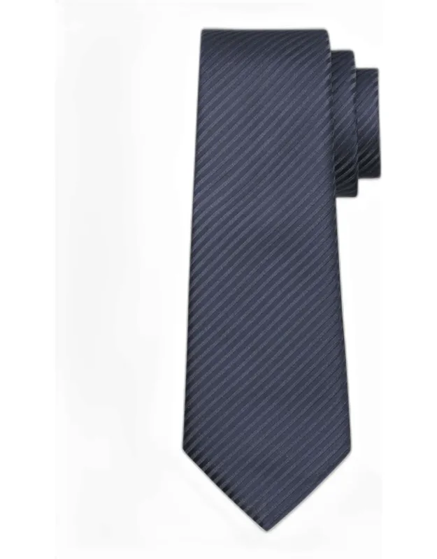Tonal Stripe Silk Tie