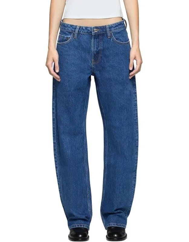 Loose Bowed Jeans