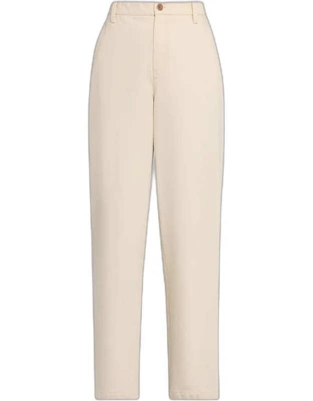 Cropped Barrel-leg Pants